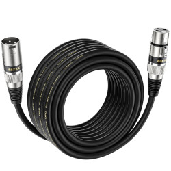 Cable audio XLR(M)-XLR(H) 10 m