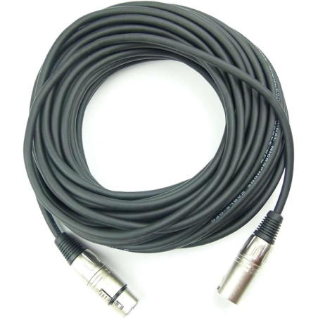 Cable audio XLR(M)-XLR(H) 15m