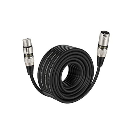 Cable audio XLR(M)-XLR(H) 20 m