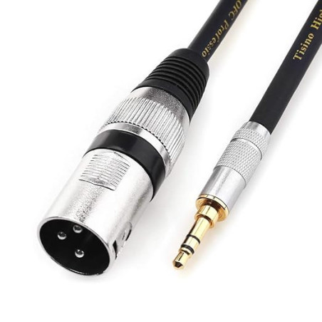 Cable minijack - XLR3  (M)