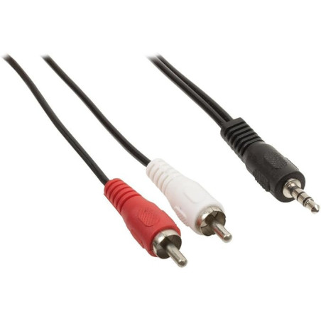 Cable minijack a RCA